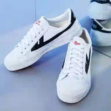 Warrior Classic Low White Black