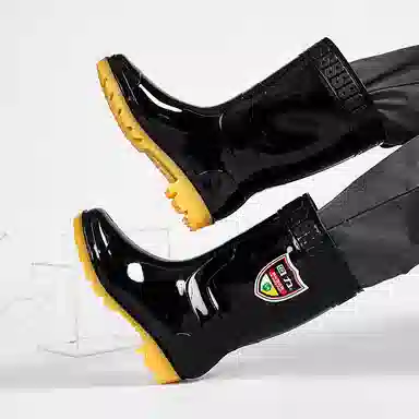 Warrior Rain Boots Black