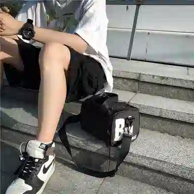 尼格尔儿童旅行袋休闲手提行李包 尼龙袋轻便舞蹈健身游泳单肩旅行包男女