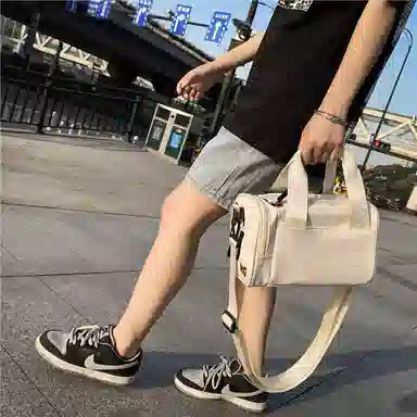 尼格尔儿童旅行袋休闲手提行李包 尼龙袋轻便舞蹈健身游泳单肩旅行包男女