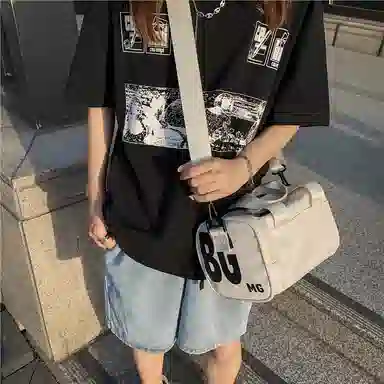 尼格尔儿童旅行袋休闲手提行李包 尼龙袋轻便舞蹈健身游泳单肩旅行包男女