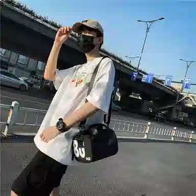 尼格尔儿童旅行袋休闲手提行李包 尼龙袋轻便舞蹈健身游泳单肩旅行包男女