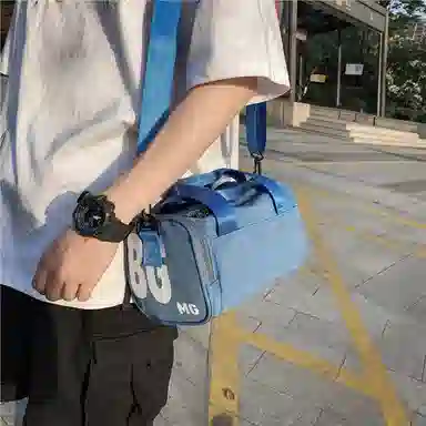 尼格尔儿童旅行袋休闲手提行李包 尼龙袋轻便舞蹈健身游泳单肩旅行包男女