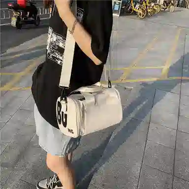 尼格尔儿童旅行袋休闲手提行李包 尼龙袋轻便舞蹈健身游泳单肩旅行包男女