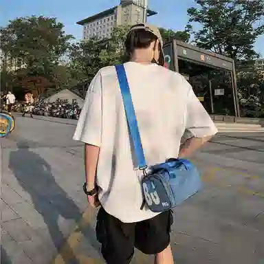 尼格尔儿童旅行袋休闲手提行李包 尼龙袋轻便舞蹈健身游泳单肩旅行包男女