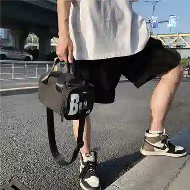 尼格尔儿童旅行袋休闲手提行李包 尼龙袋轻便舞蹈健身游泳单肩旅行包男女