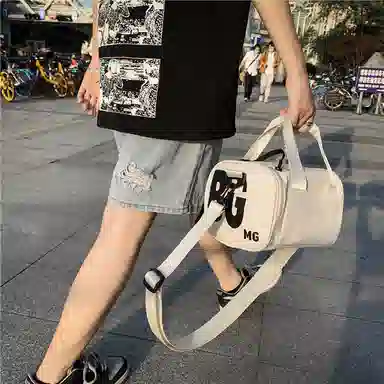 尼格尔儿童旅行袋休闲手提行李包 尼龙袋轻便舞蹈健身游泳单肩旅行包男女