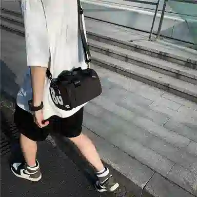 尼格尔儿童旅行袋休闲手提行李包 尼龙袋轻便舞蹈健身游泳单肩旅行包男女