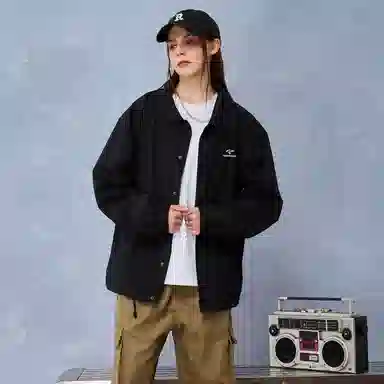 SIMPLE RIMLESS Coach Jacket