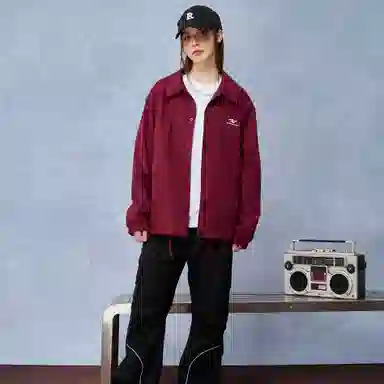 SIMPLE RIMLESS Coach Jacket