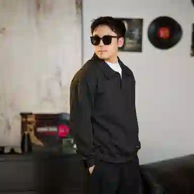 SUNSETMONENT Vcleanfitpolo