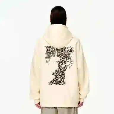SUNSETMONENT Leopard Print Hoodie