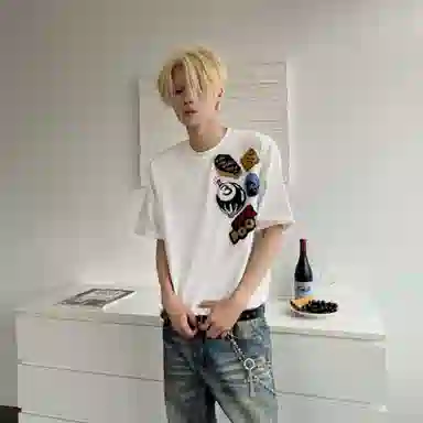 SUNSETMONENT 220LogocleanfitT