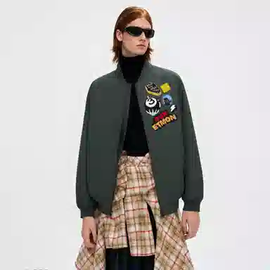 SUNSETMONENT Cleanfit Bomber Jacket