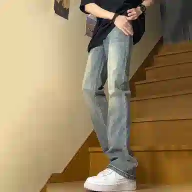 尘映 美式高街复古风多版型日常通勤长裤牛仔裤 男女同款