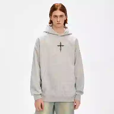 SUNSETMONENT Wings Cross Hoodie