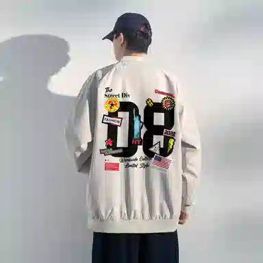 COMOWA Logo Print Jacket