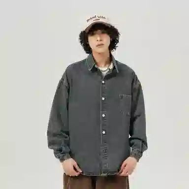 COMOWA Denim Shirt Jacket