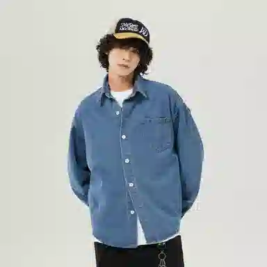 COMOWA Denim Shirt Jacket