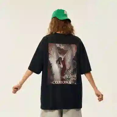 COMOWA Forbidden Kiss Vintage Angel Tee