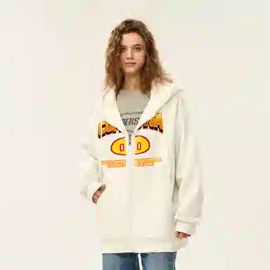 COMOWA Pig Letter Hoodie