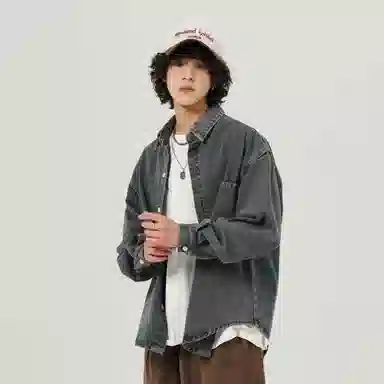 COMOWA Denim Shirt Jacket