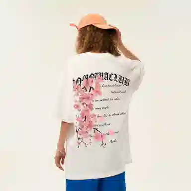 COMOWA Vintage Gothic Logo T-Shirt