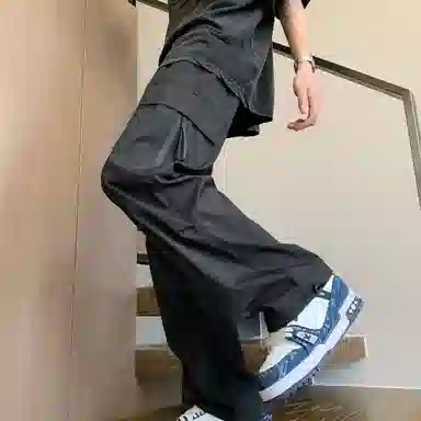 沐诚阳译 美式复古工装长裤男款春夏秋季百搭高级版型休闲裤休闲裤 男女同款