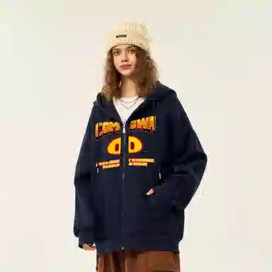 COMOWA Pig Letter Hoodie