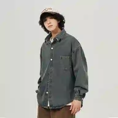COMOWA Denim Shirt Jacket
