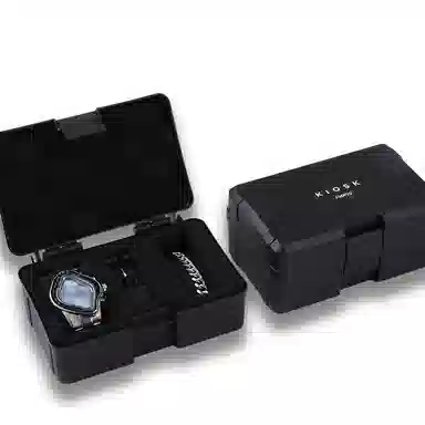 KIOSK Quartz Blue Dial