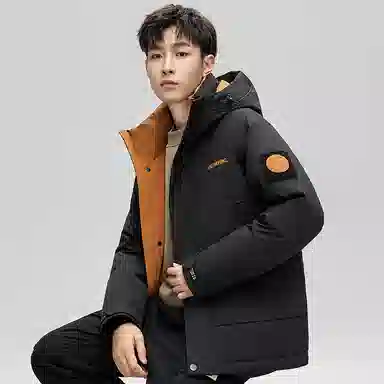 鸭鸭 户外休闲风工装保暖时尚潮流舒适羽绒服 男女同款
