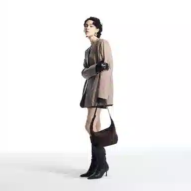 INJOYLIFE Hobo Shoulder Bag Brown