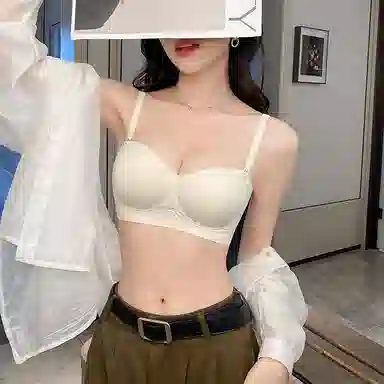 多情猫 立体圆球杯系列 纯色休闲文胸