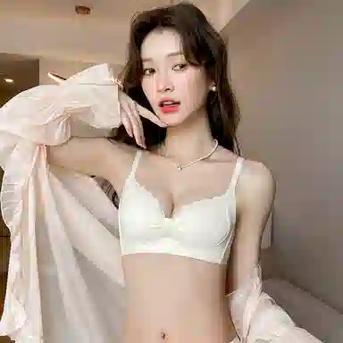 多情猫 纯色收副乳聚拢文胸 女款