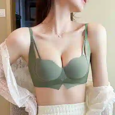 多情猫 立体圆球杯收副乳聚拢文胸 女款