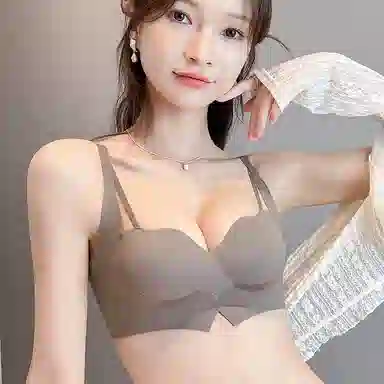 多情猫 立体圆球杯收副乳聚拢文胸 女款