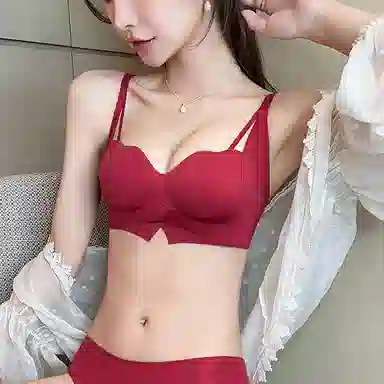 多情猫 立体圆球杯收副乳聚拢文胸 女款