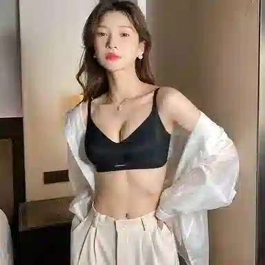 多情猫 纯色聚拢收副乳无钢圈文胸 女款