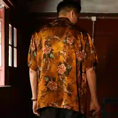 Sanshengliubu Huabu Short Sleeve Shirt