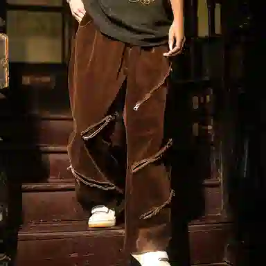 Sanshengliubu FW24 Xingbu Corduroy Pants