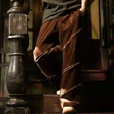 Sanshengliubu FW24 Xingbu Corduroy Pants