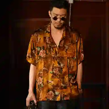 Sanshengliubu Huabu Short Sleeve Shirt