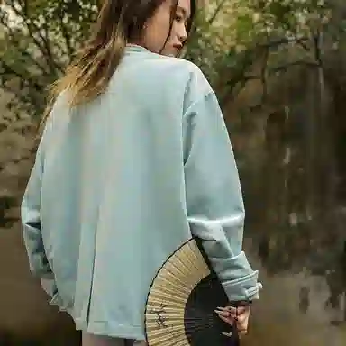 Sanshengliubu Velvet Mandarin Jacket