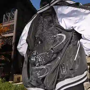 Sanshengliubu Bomber Jacket