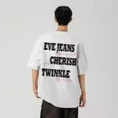 EVE Jeans Letter Print T-Shirt