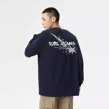 EVE Jeans Meteor Logo Long Sleeve Tee
