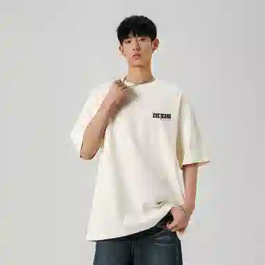 EVE Jeans Letter Print T-Shirt