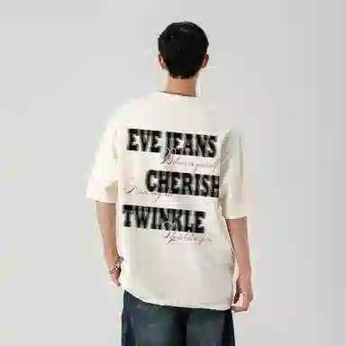 EVE Jeans Letter Print T-Shirt
