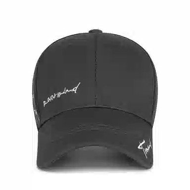 八小万 四季款潮流四季百搭字母刺绣运动遮阳街头学生 涤纶 鸭舌帽 男女同款情侣款